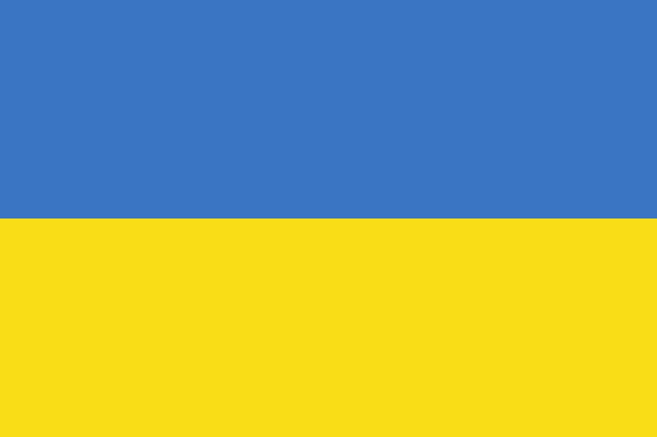 Ukrainian flag 